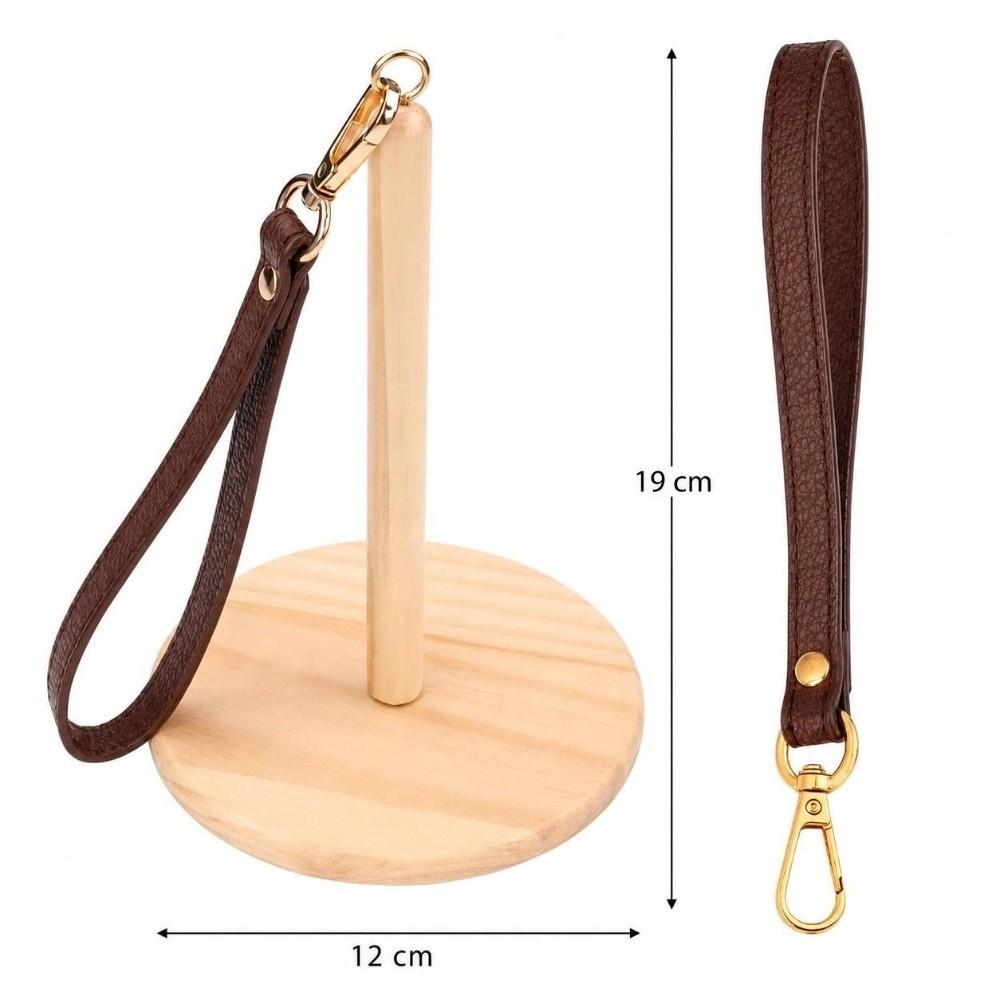 Rotatable Yarn Holder Wooden Knitting Accessories Portable Yarn Ball Winder Stand For Knitters