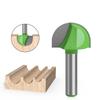 1 шт., 8 мм, хвостовик, сферическая концевая фреза, круглая носовая бухта, фреза с ЧПУ, радиусная стержневая коробка, твердосплавные фрезы, инструменты