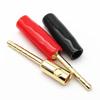 Красная и черная вилка типа «банан» 2 мм 4N кислородная чистая медь 8 шт. Легко устанавливается