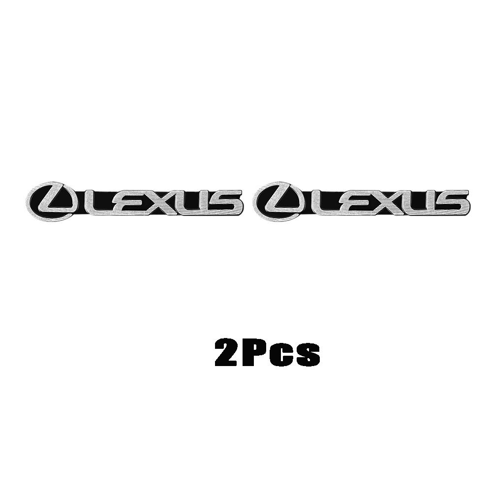 crwxnp1 2/4Pcs Car Audio Sound Speakers Stickers Decals Interior Accessories For Lexus LS LC IS350 ES300h ES300 IS250 IS220d GS350 NX300