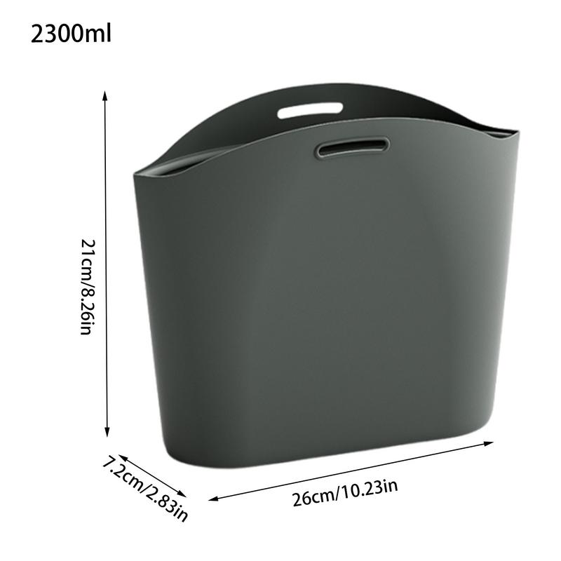 Автомобильный органайзер для спинки сиденья, силиконовый автомобильный мешок для мусора, органайзер для мусора, многоцелевой карман для хранения, автомобильный мусорный контейнер для внедорожников и грузовиков