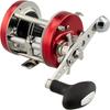 AbuGarcia Ambassadeur 6501CS Rocket Red Леворукая Круглая Рыболовная Катушка с Противовесом на Рукоятке