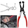Steppiano Hose Clamp Pliers, Set of 3, Band Clip Pliers, Car Clamp Pliers, Flat Band Clips, Automotive Disassembly, Maintenance, Replacement, Inspecti