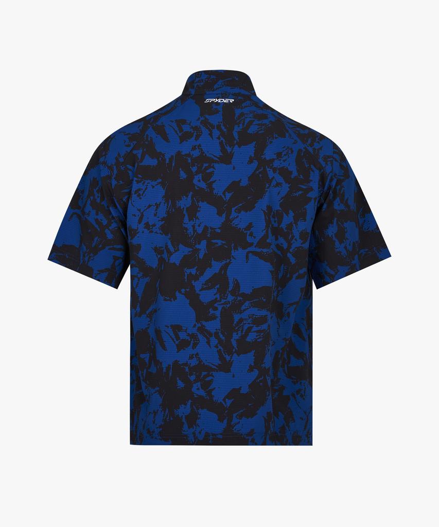 SPYDER Men'S Seersucker Short Sleeve Anorak Spkmcnrs304Mrbl