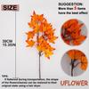 Artificial Canadian Maple Leaves Flower Arrangement Fall Thanksgiving Harvest Decor Home Party Wedding Centerpieces Decoration