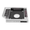 SATA к SATA 2-й HDD SSD Корпус 2-канальная защита Кассета для жесткого диска Лоток для 12,7 мм CD
