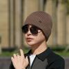 Hat Men'S New Winter Knitted Hat Fleece Thickened Warm Wool Hat Ear Hat Outdoor Riding Windproof Cold Hat