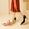 Women’s High Heel Dress Pump Pointed Toe Shoes Classic Office Dressy Casua Wedding Pump Shoes for Women Fashion Comfortable Closed Toe Heels Pumps
