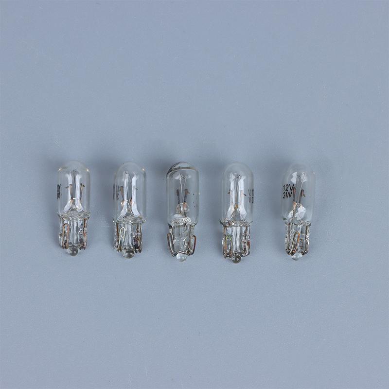 10 шт. Лампочка 12 В 3 Вт T6.5 для приборной панели автомобиля, индикаторные лампы