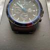 Подержанные аналоговые кварцевые часы EDIFICE CASIO