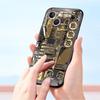 Luxury Phone Case For iPhone 11 12 13 15 14 Pro Max X XR XS 7 8 Plus SE 2020 Soft Cover Funda Inside Motherboard Circuit Board