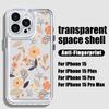Прозрачный чехол для телефона, все включено, цветочный чехол для iPhone 16, 15 Plus, 14, 13, 12 Mini, 11, Xs, Xr, 7, Samsung S24+, S23, A54, силиконовый мягкий чехол с принтом бабочек