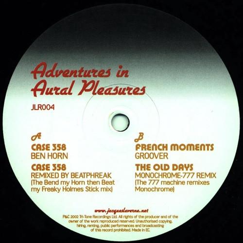 12-дюймовая пластинка РАЗНОЕ - Adventures In Aural Pleasures EP JLR004 Жак Лаверн 2003 Дания Танцевальная и электронная музыка Б/у