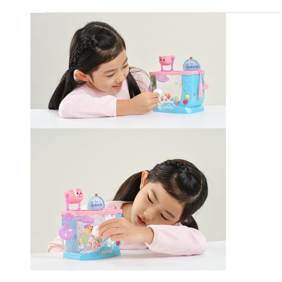 Кукольный домик с половиной аквариума, разноцветные, популярные игрушки для корейских детей