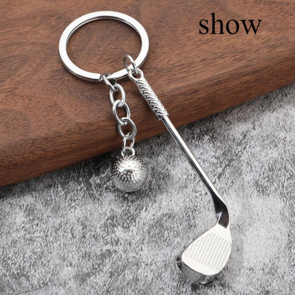 Golf Keychain Pendant Gift Golf Creative European and American Metal Pendant Crafts