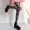 Seamless Polka Dot Stockings Colorful Y2K Retro Silk Stockings Sweet Large Dot Pantyhose  Party