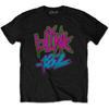 Official Blink 182 Unisex T-Shirt Neon Logo
