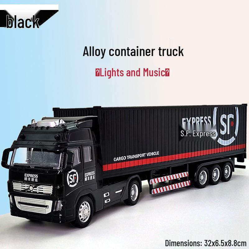 2026 Модель грузовика SF Express с механизмом обратного хода, игрушка для детей