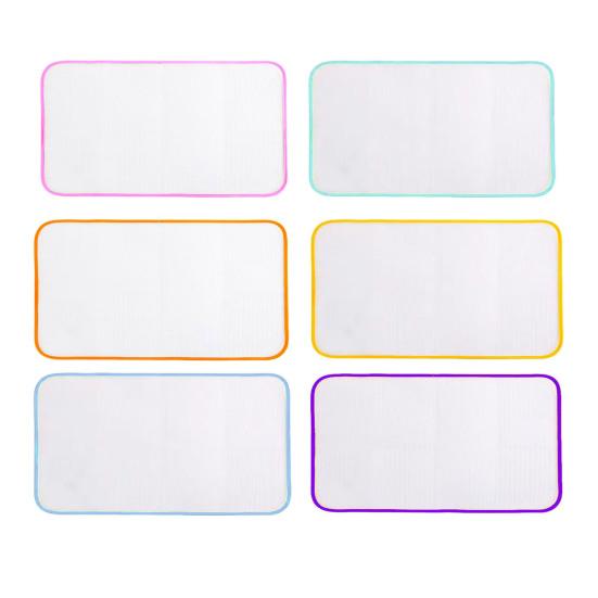 2 шт. Теплоизоляционная подкладка Термостойкая сетка Универсальный размер Антибликовая ткань Защищает поверхности Большая доска Гладильная сетка