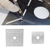Accurate Measurement Tile Triangle Ruler Floor Drain Patterns Positioning Ruler  Drawing