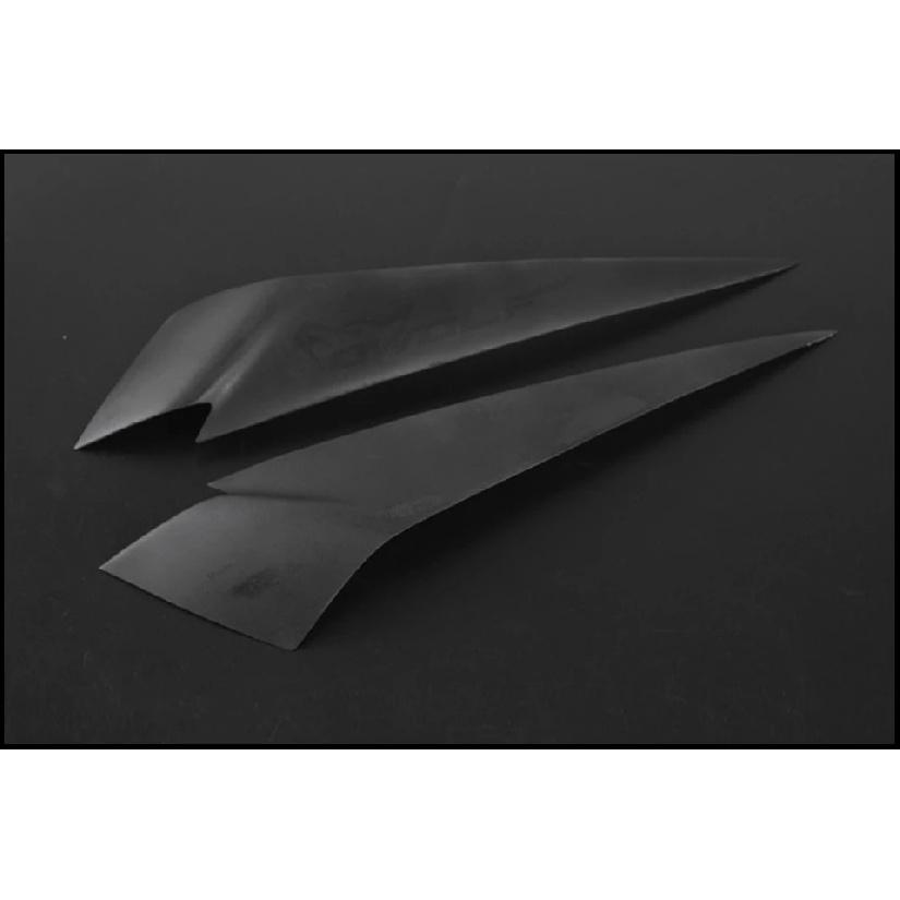Fiber glass Car Headlight Eyebrow Cover Trim Sticker Head Lamp Eyelid for BMW X1 28i 35i xDrive 2008-2012 E84 FRP matte black