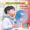 Classic Nostalgic Blow Bubble Ball - Safe, Unbreakable Bubble Gum Toy for Kids