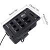 Double Model Guitar Preamp Tuner Piezo Pickup 301 Acoustic Guitar Preamp Pickup 4 Band Acoustic Guitar Pickup with Tuner