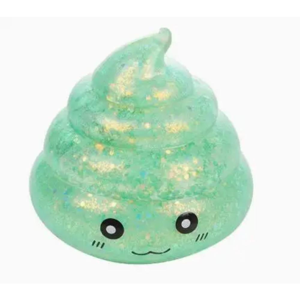 Новинка Сквиш Мальтозная Какашка Антистресс Сквиши Игрушки Блестящие Забавные Растягивающиеся Сжимающиеся Фиджет Игрушки для Взрослых Подарок на День Дурака