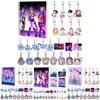 Рождественский календарь-обратный отсчет для K-pop женской группы, акриловый брелок с 24 аксессуарами, для подарка