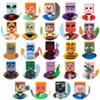 City character building block figure set, little block people, block accessories, engineer, doctor, firefighter, kids' toy