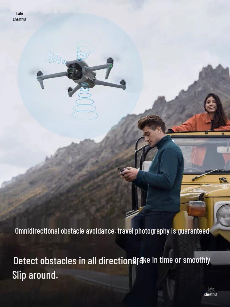 DJI Mavic Air 3 Drone with Bee Dual Camera, Telephoto, Obstacle Avoidance, and HD Mavic 3 Aerial Photography Capabilities