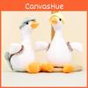 Cute White Goose Plush Toy Keychain Cartoon Duck Doll Backpack Accessory