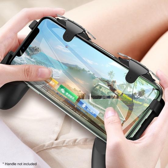 2Pcs S03 Metal Buttons Mobile Games Trigger Controller for Android/iOS