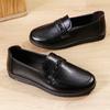 Women's Loafers Luxury Artificial Leather Casual For Women Trends 2024 Comfortable Black Moccasins Flats Outdoor Fashion Shoes