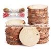 DIY Small Round Wood Blocks with Annual Rings for Decorative and Hand-Painted Projects In Kindergarten