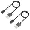 Charger Compatible with Xiaomi Redmi Watch 5/Redmi Watch 4/Smart Band 9/Smart Band 8 [Pack of 2] 1 Meter USB Cable Watch Charging