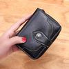 Aliwood Women's Wallet Oil Wax Leather High Quality Hasp Zipper Purse Clutch Coin Card Holders Wallet
