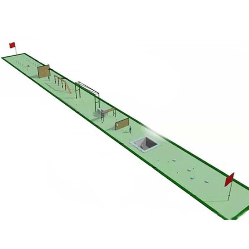 400-Meter Obstacle Course Training Equipment