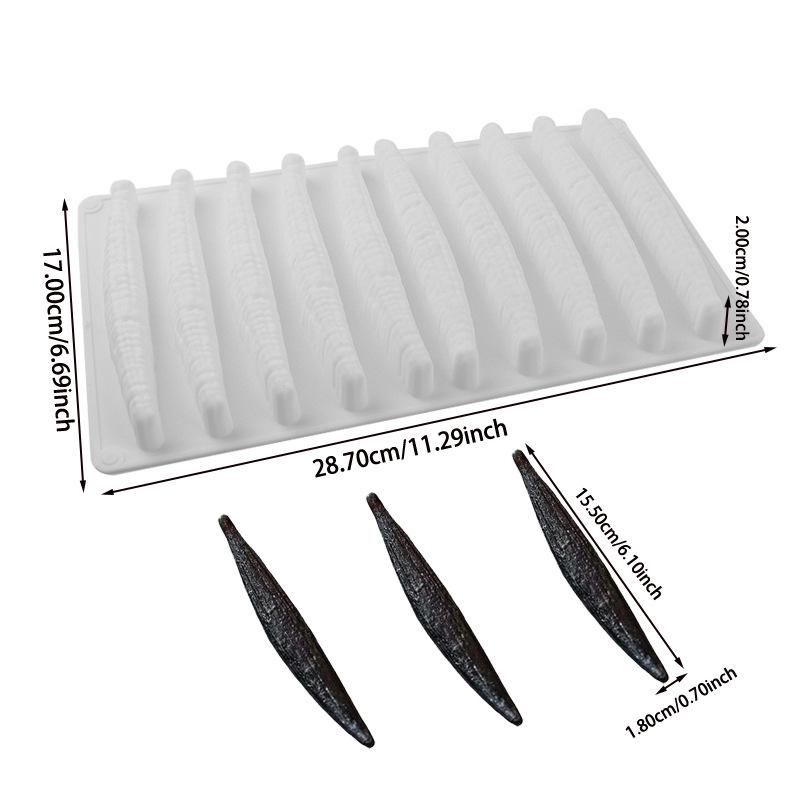 Silicone Fruit Series Mold Non Stick Surface Perfect For Baking Mousse Jelly Chocolate Diy Dessert Making