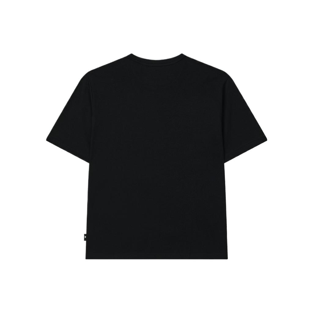 Fila Серия Milano Универсальная Удобная Классическая Повседневная Футболка с Коротким Рукавом Мужские топы F11M535101F-BK