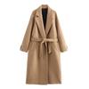 Kaslead New Arrival Women's Clothing Fashion Style Matching Belt Leisure Warm All-Match Coat Outwear 9174284