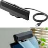 USB-колонка-саундбар Sanwa Direct, с зажимом, отдельно стоящая, компактная, 6 Вт, со встроенным пассивным излучателем (400-SP089)