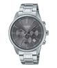Standard Analog Chronograph Stainless Steel Grey Dial Quartz MTP-E515D-8AV Men's Watch