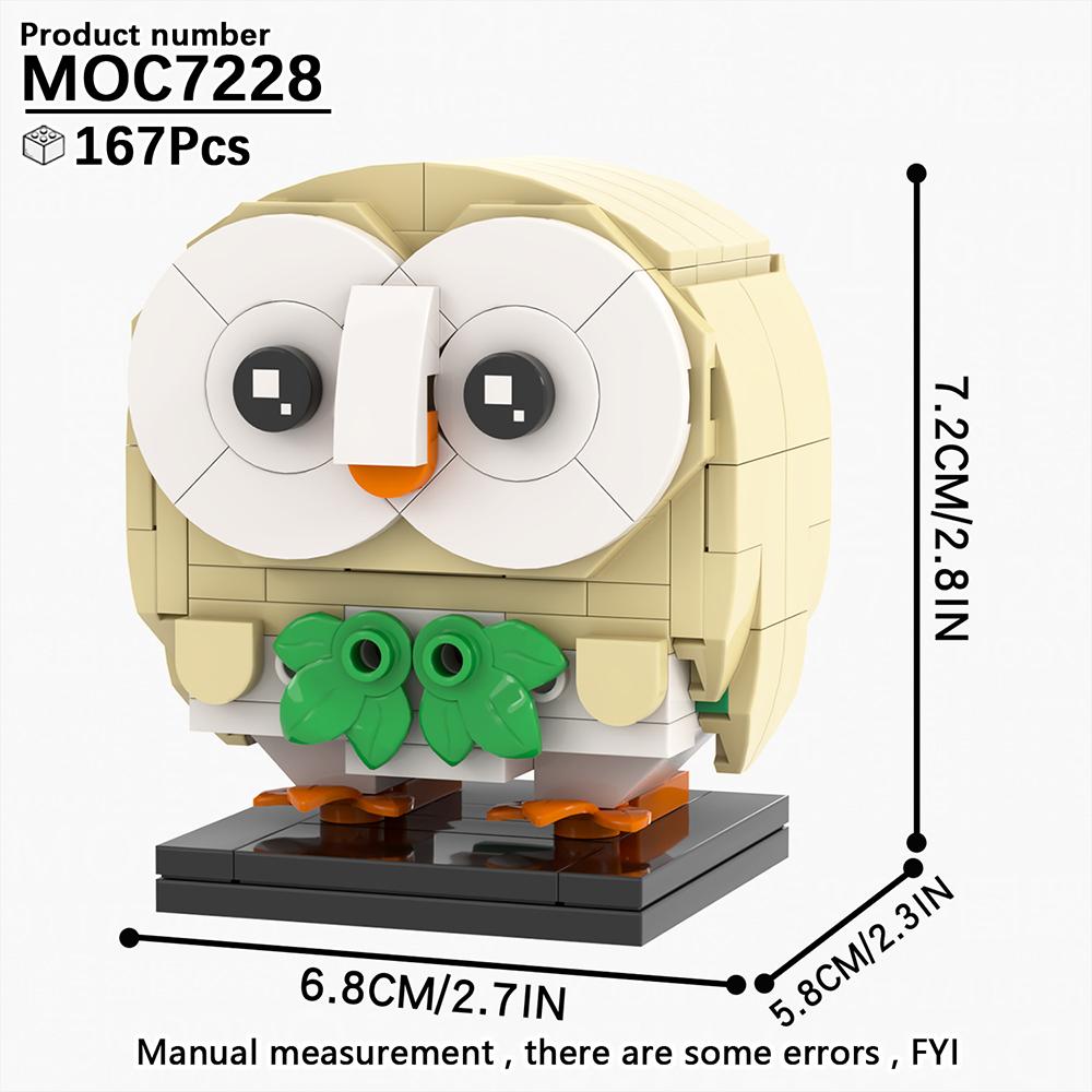 MOOXI Серия Животные MOC Кирпич Панда Тигр Кот Кирпичноголовый Ser Модель Взрослые Строительный блок Детские Образовательные Игрушки Для Детей Подарок