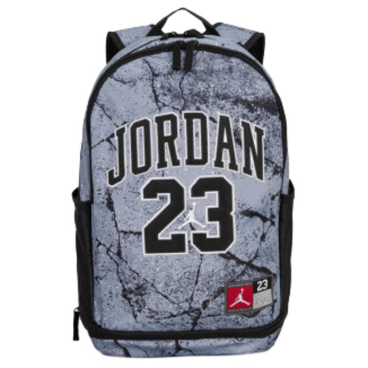 New Jordan Polyester Backpack Medium Size Unisex Blue JD2433009AD-001