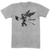 Мужская футболка Linkin Park Street Soldier приталенного кроя X-Large Серая