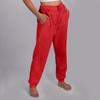 Women's Casual Pants High-waisted Belted Jogging Pants With Pockets
