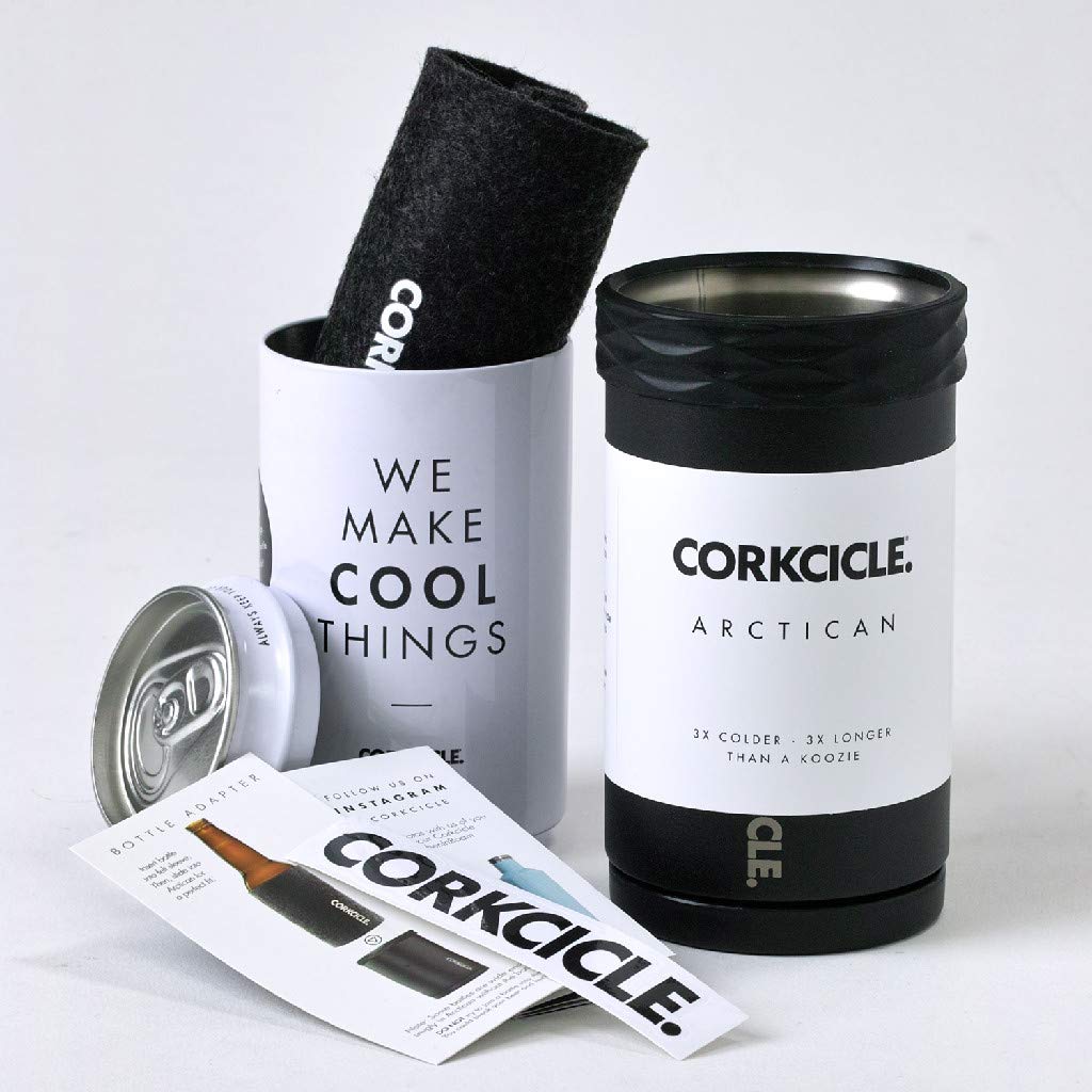 CORKCICLE Японский вакуумный термоохладитель для банок со льдом и ARCTICAN Нержавеющая сталь Матовый SPICE OF LIFE [Официальный продукт] Держатель/Кузи Наборы, Бутылки,