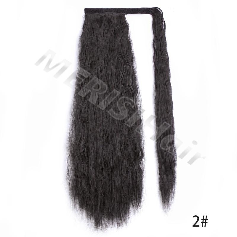 Длинные афро вьющиеся синтетические шнурки с хвостиком, женские наращивание волос, термостойкие