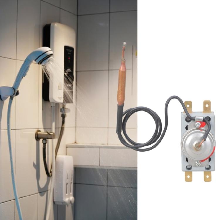 250V 20A Electric Water Heater Guard High Temperature Resistance Stable Performances Thermal Switch Metal Texture